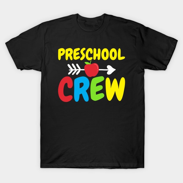 Preschool Teacher Student Back to School T-Shirt by CreativeGiftShop